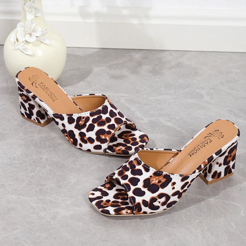 Leopard Lux-sandaler