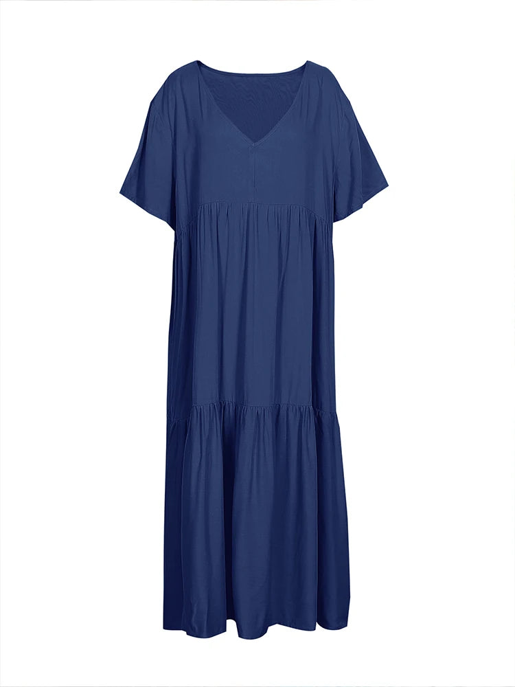 Vestido Maxi Elegance de Escote en V