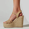 Selena Platform Wedge Sandals