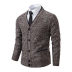 Pull en maille à col en V