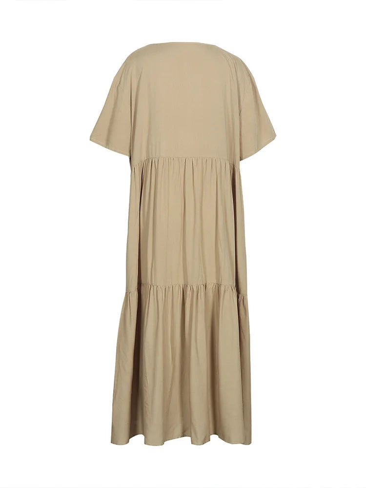 Vestido Maxi Elegance de Escote en V