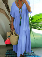 Vestido Maxi Elegance de Escote en V