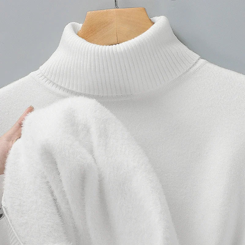 Maglione a Collo Alto Classico