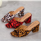 Leopard Lux-sandaler