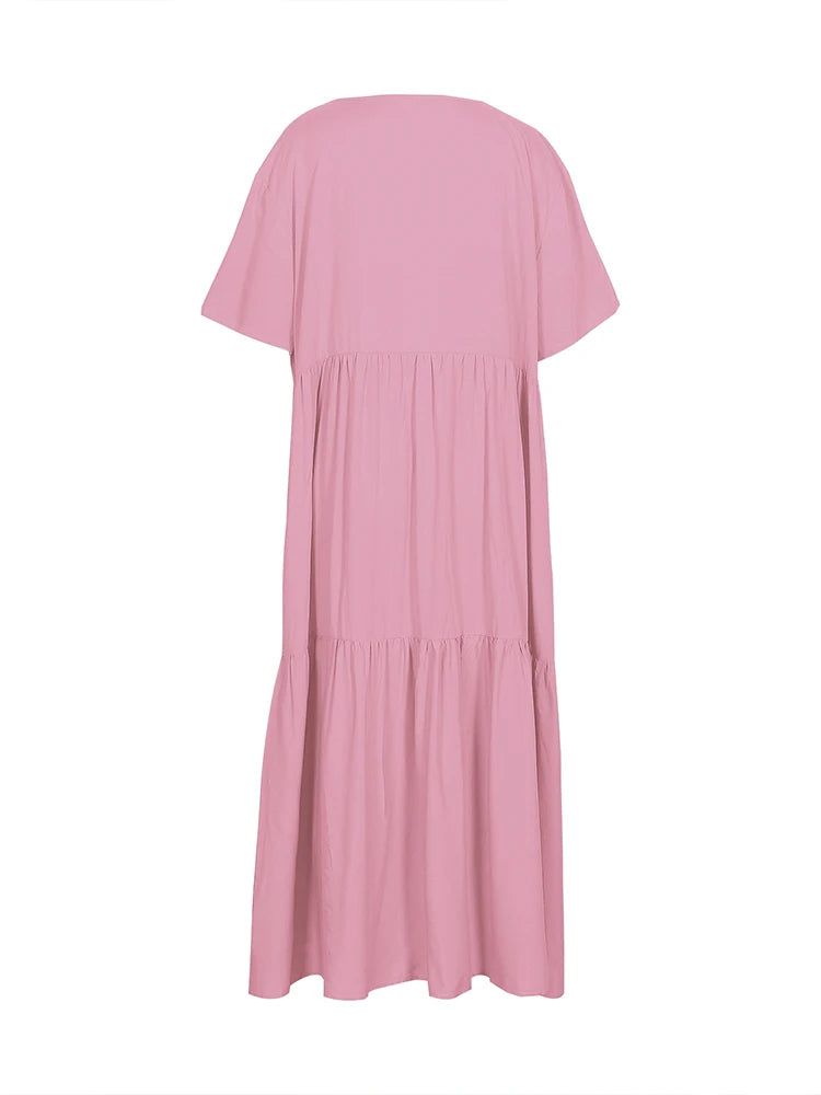 Vestido Maxi Elegance de Escote en V