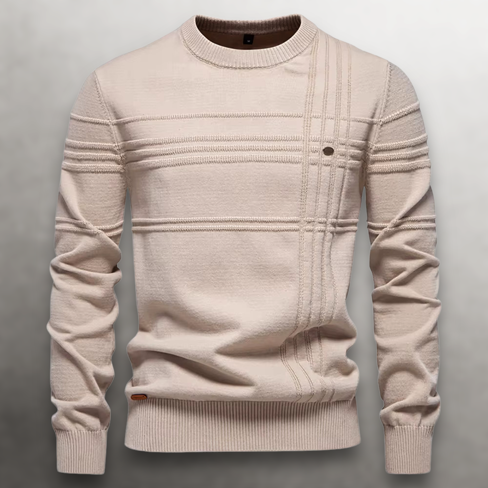 Jersey Clásico y Elegante de Punto Texturizado