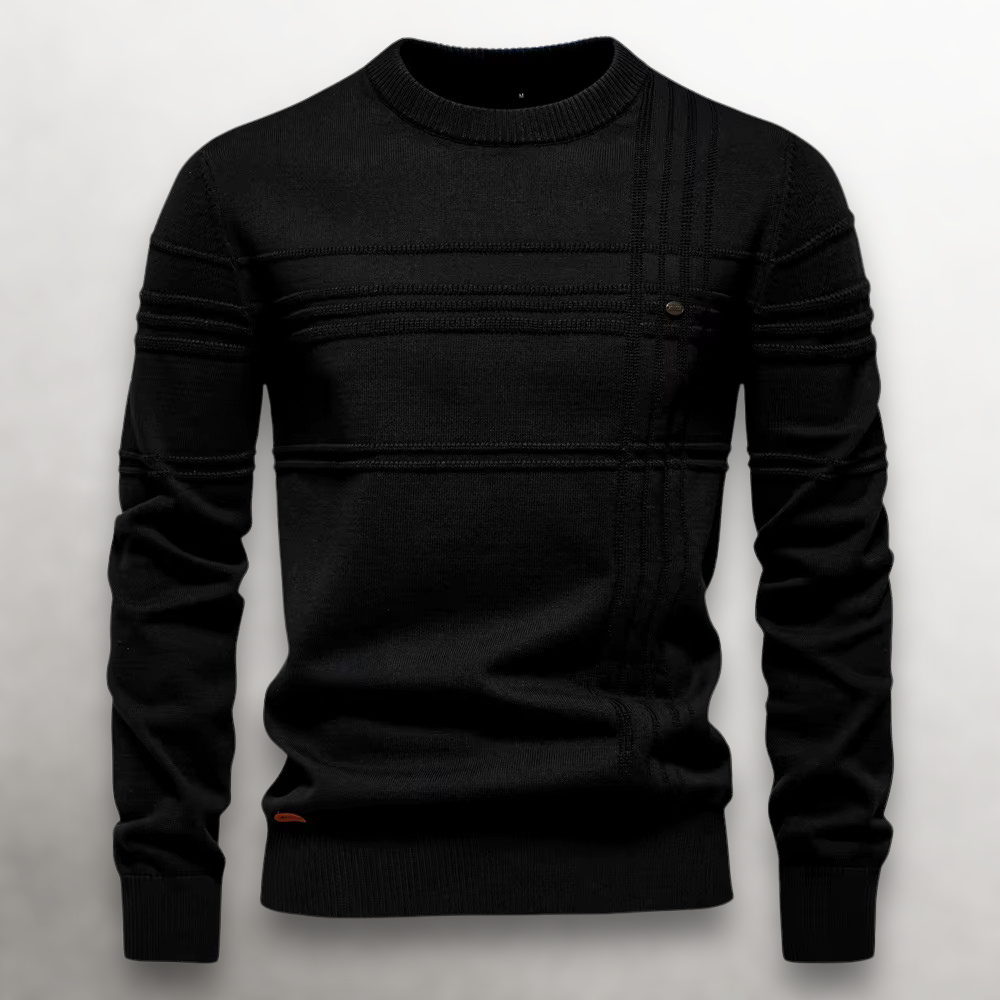Jersey Clásico y Elegante de Punto Texturizado