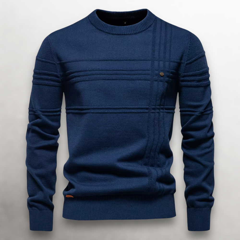 Jersey Clásico y Elegante de Punto Texturizado