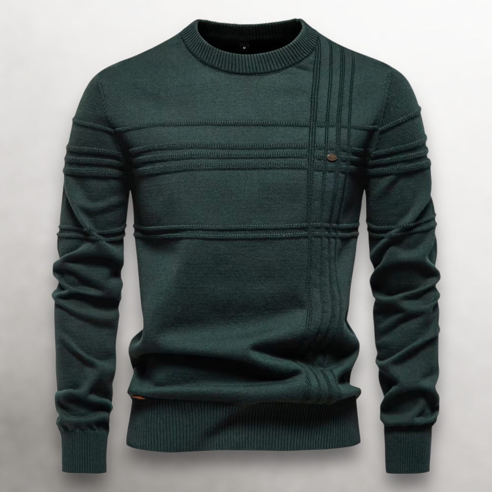 Jersey Clásico y Elegante de Punto Texturizado