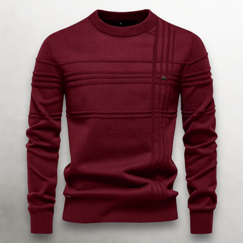 Jersey Clásico y Elegante de Punto Texturizado