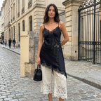 Asymmetrical Lace Touch Cami Top
