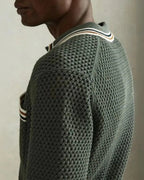 Camisa polo de crochet Martin Laurent - LOVRA DESIGN