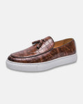 Mocasines de piel grabada Executive - LOVRA DESIGN