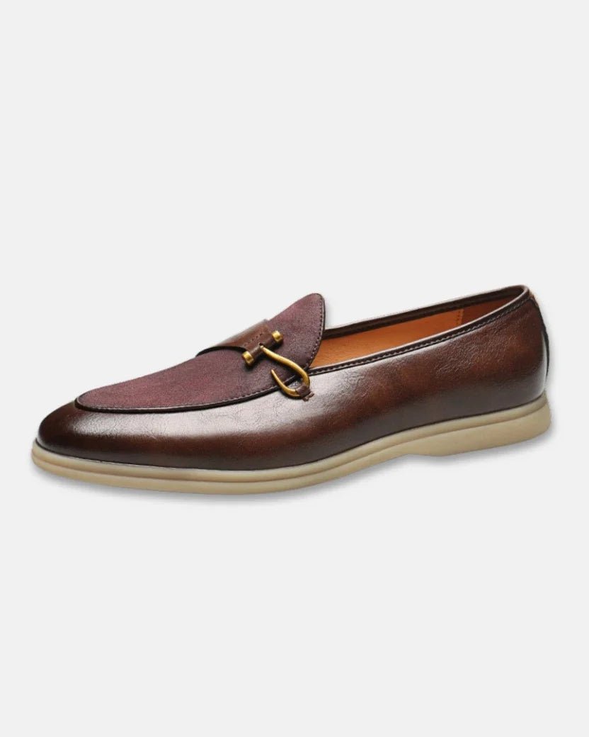 Mocasines de piel con hebilla Executive - LOVRA DESIGN