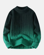 Jersey degradado de cuello redondo Cascade - LOVRA DESIGN
