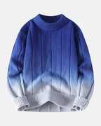 Jersey degradado de cuello redondo Cascade - LOVRA DESIGN