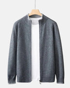 Chaqueta de cachemira con cremallera - LOVRA DESIGN