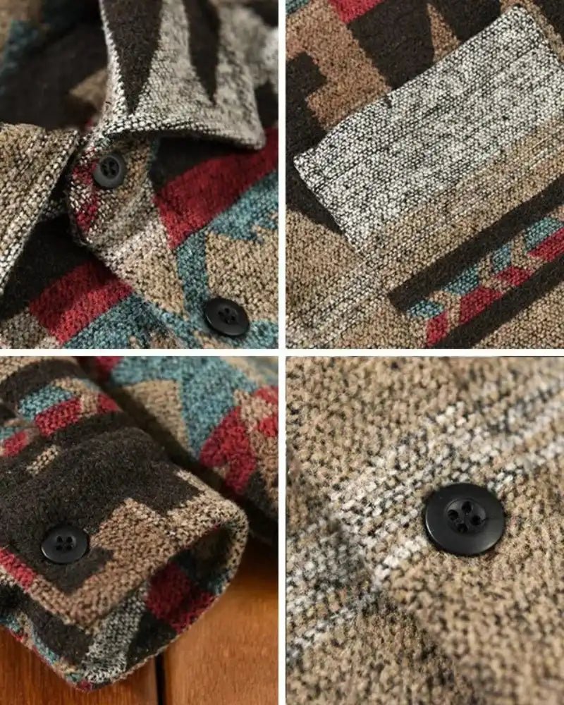 Camisa de franela Florent - LOVRA DESIGN