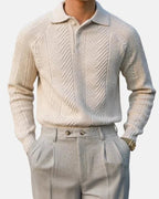 Polo de punto de ochos Laurent - LOVRA DESIGN