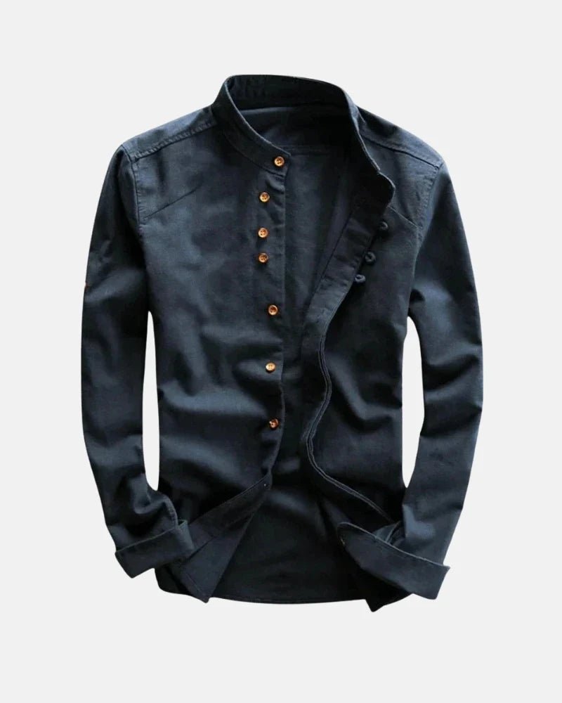 Camisa de inspiración japonesa Kyoto - LOVRA DESIGN