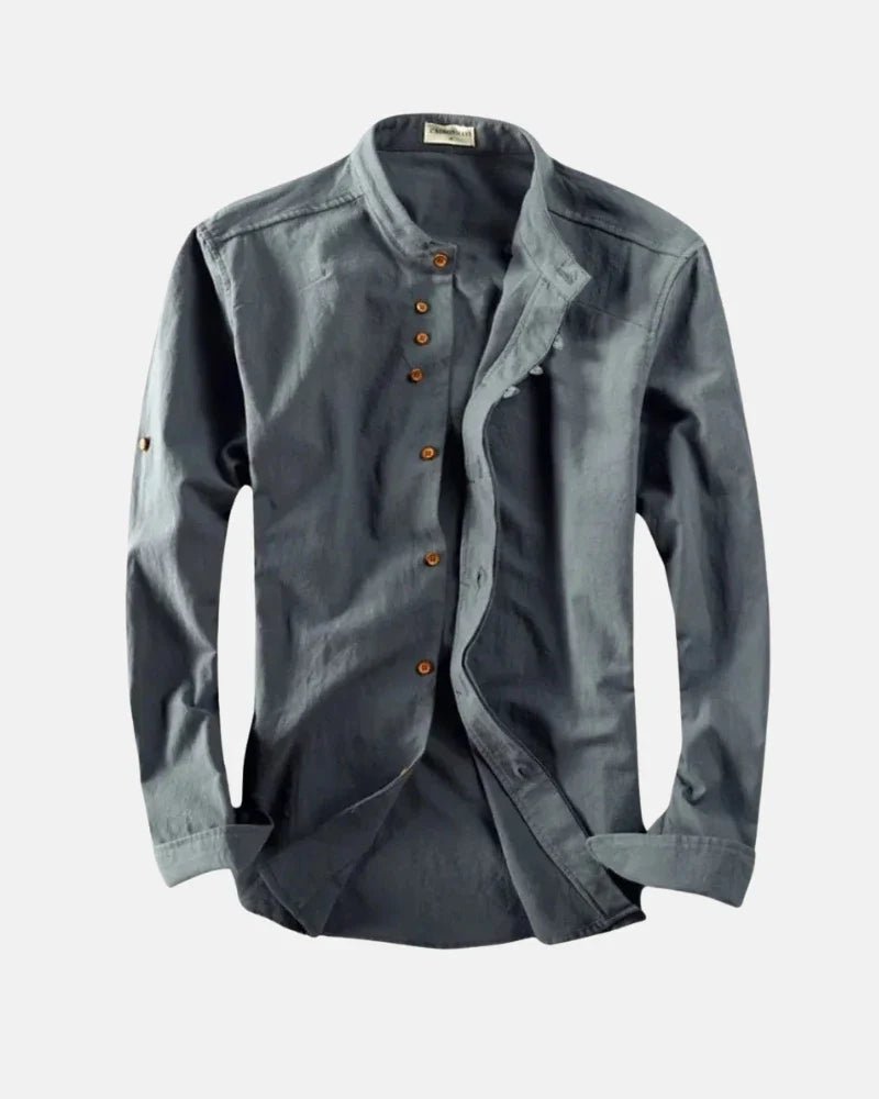 Camisa de inspiración japonesa Kyoto - LOVRA DESIGN