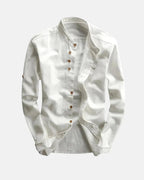 Camisa de inspiración japonesa Kyoto - LOVRA DESIGN