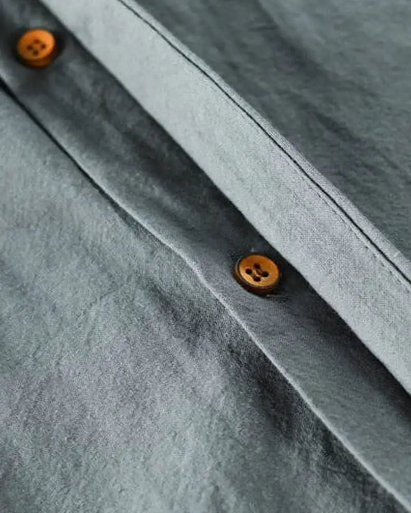 Camisa de inspiración japonesa Kyoto - LOVRA DESIGN