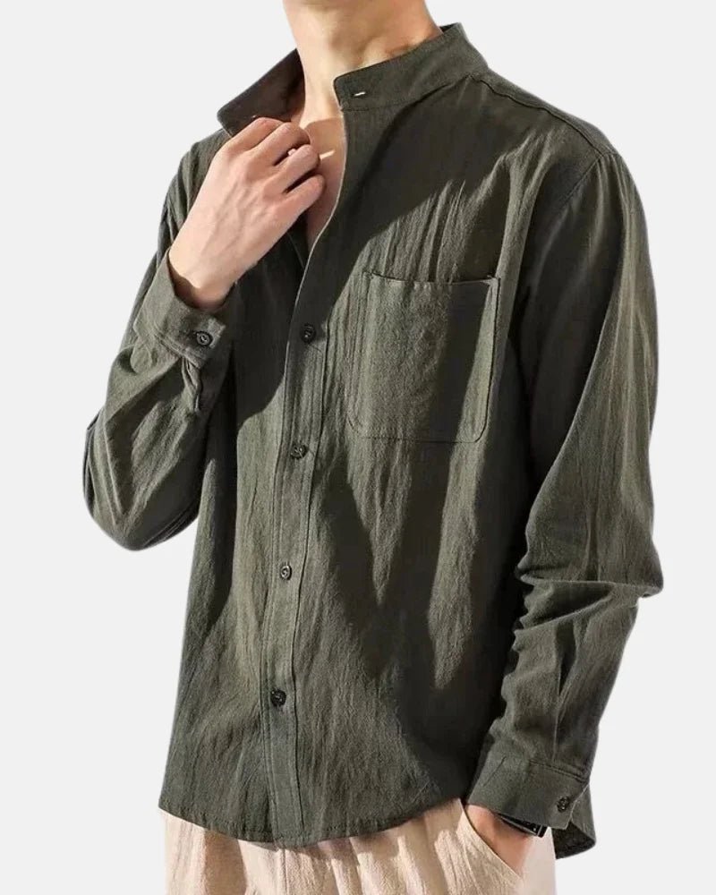 Camisa de lino oversize - LOVRA DESIGN