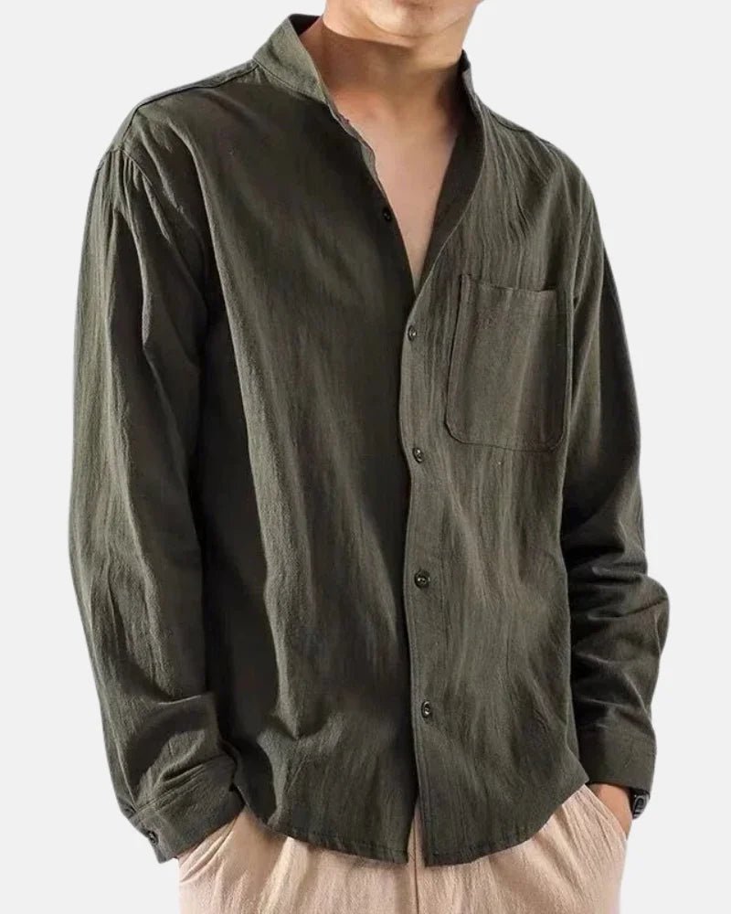 Camisa de lino oversize - LOVRA DESIGN