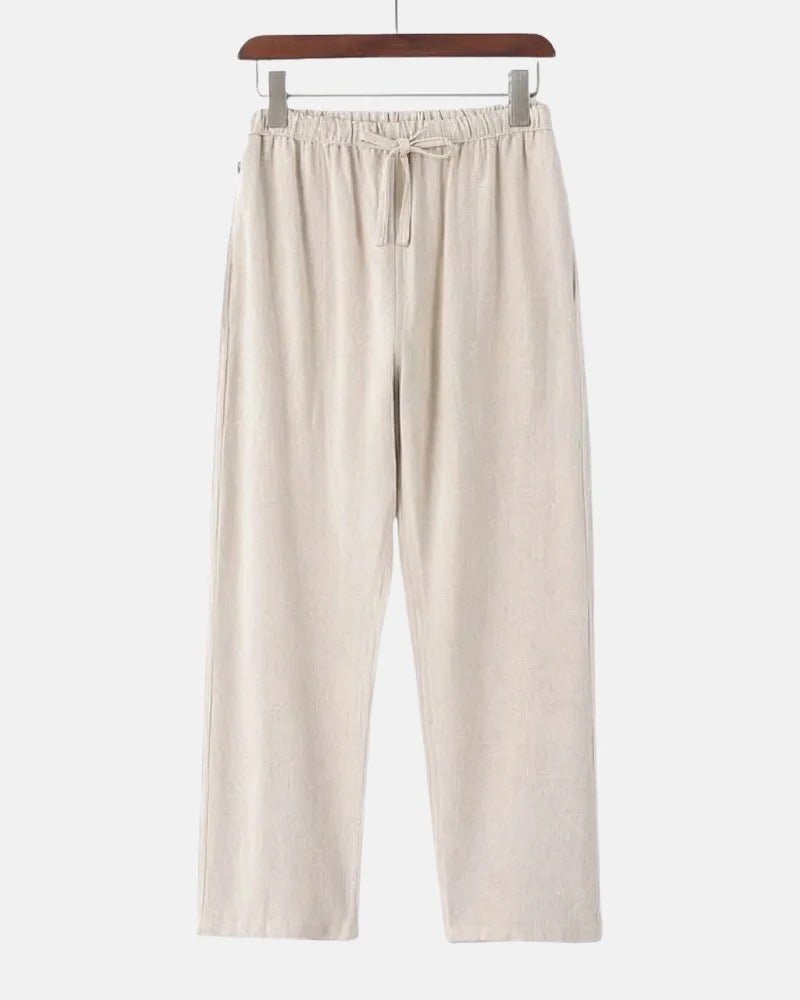Pantalón de lino oversize - LOVRA DESIGN