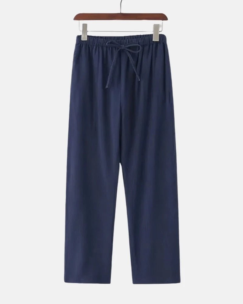 Pantalón de lino oversize - LOVRA DESIGN