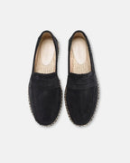 Mocasines tipo alpargata de ante de vacuno - LOVRA DESIGN