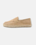 Mocasines tipo alpargata de ante de vacuno - LOVRA DESIGN
