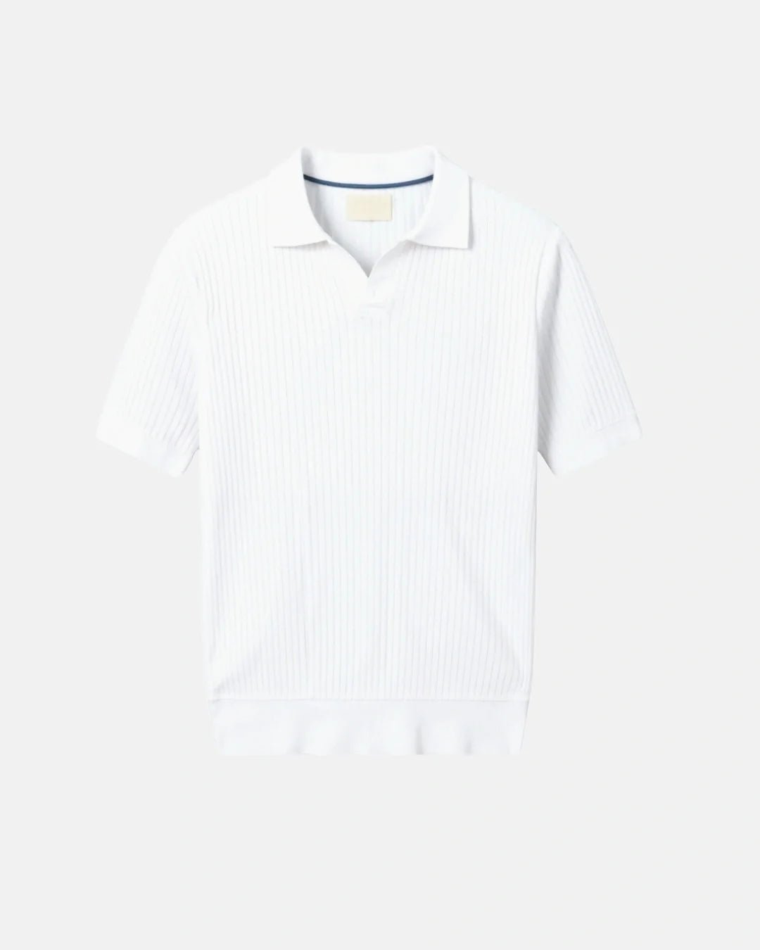 Polo de algodón de canalé - LOVRA DESIGN