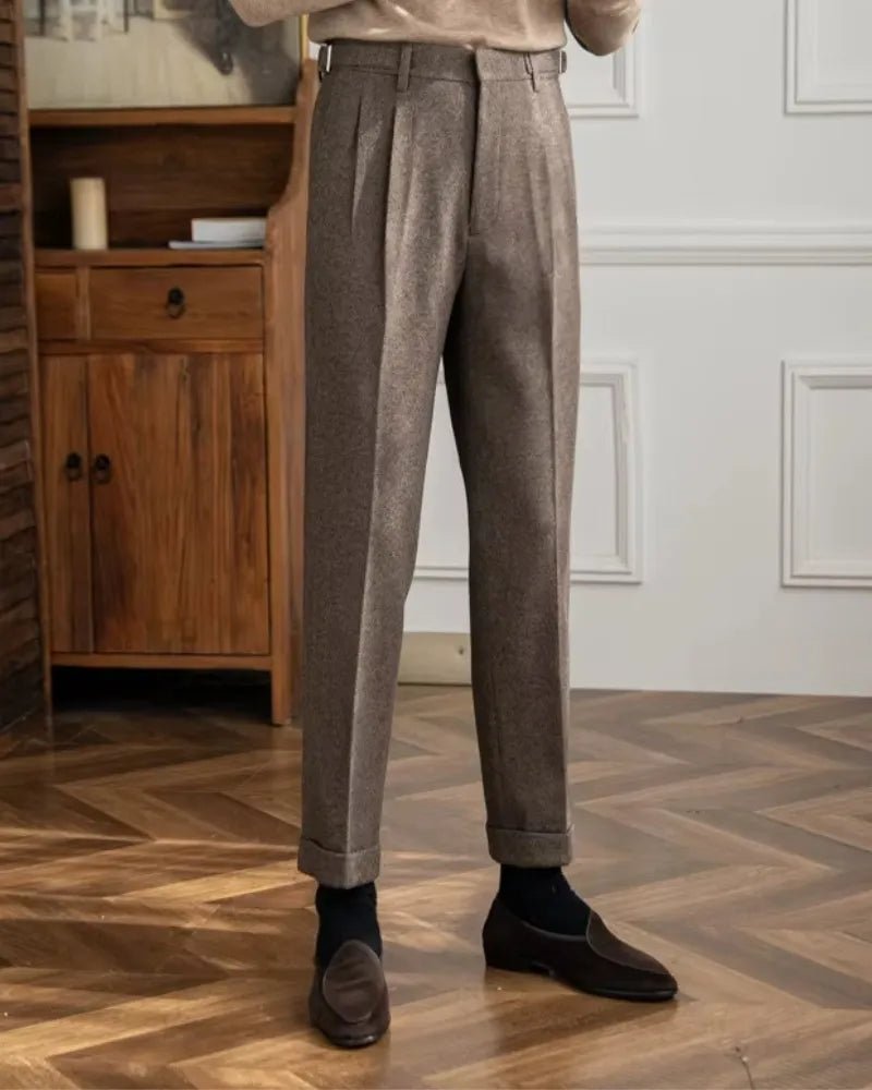 Pantalón de pata de gallo Carlo - LOVRA DESIGN