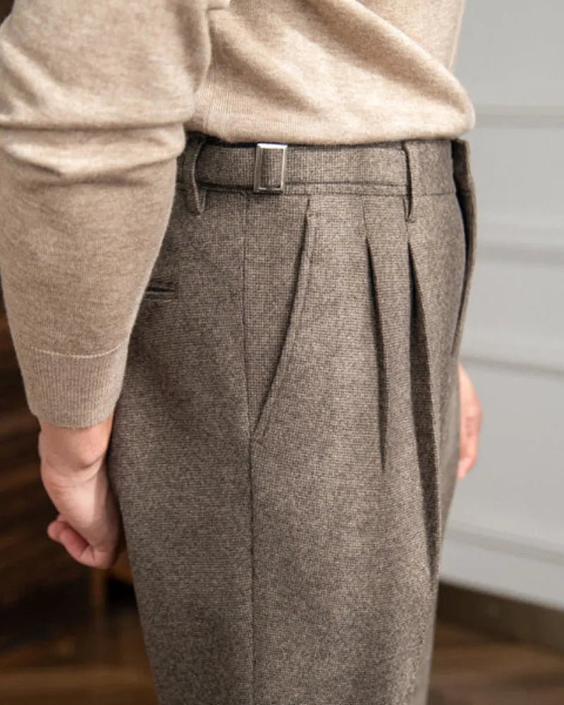 Pantalón de pata de gallo Carlo - LOVRA DESIGN