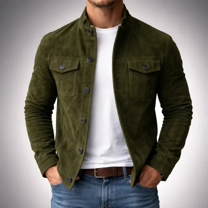 Chaqueta MILANO Ante Italiano Estructurado