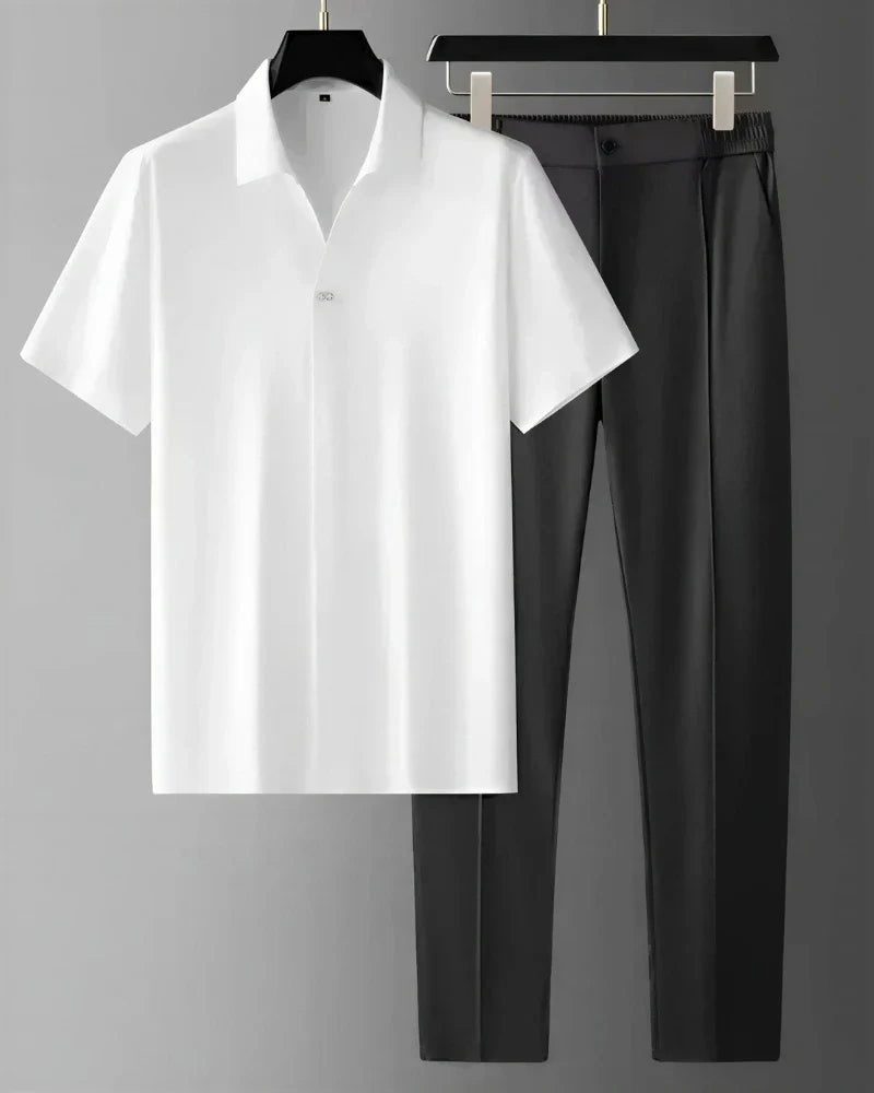 Conjunto de polo y pantalón Harvard - LOVRA DESIGN