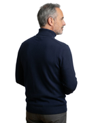 Fine-Knit Turtleneck Sweater