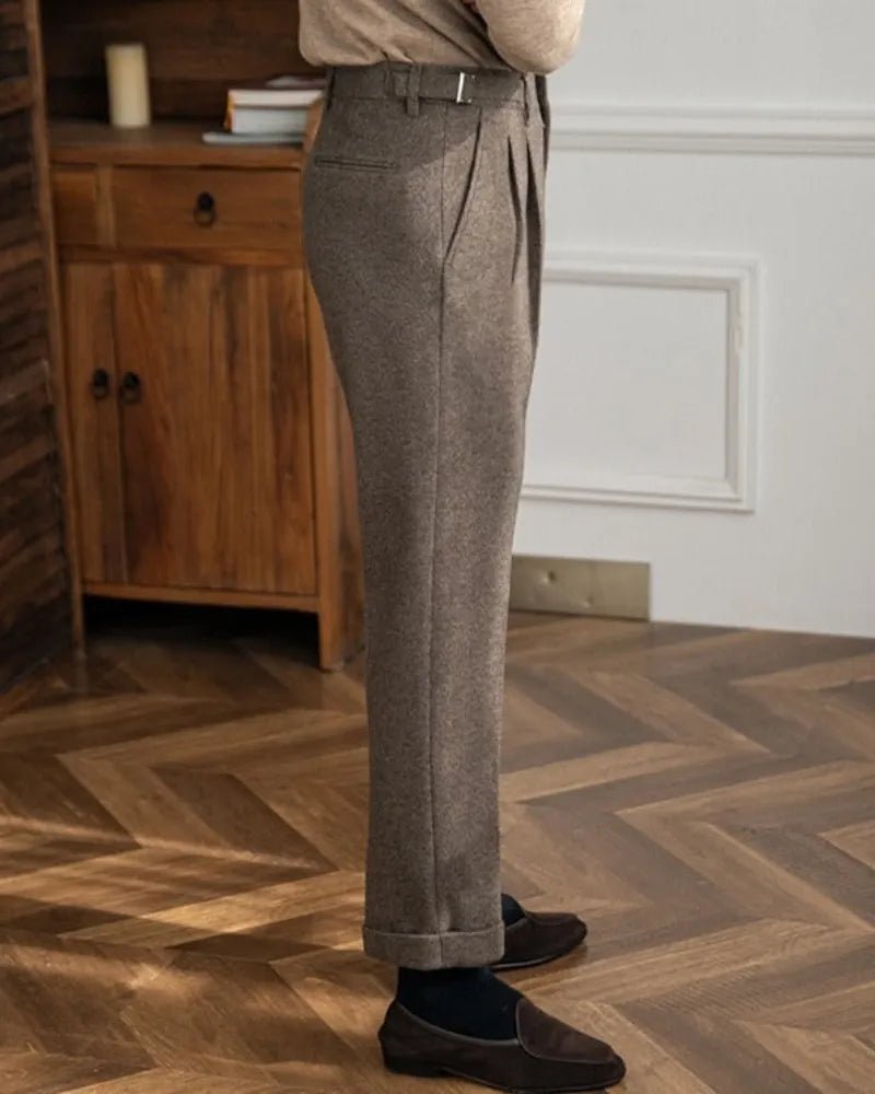 Pantalón de pata de gallo Carlo - LOVRA DESIGN