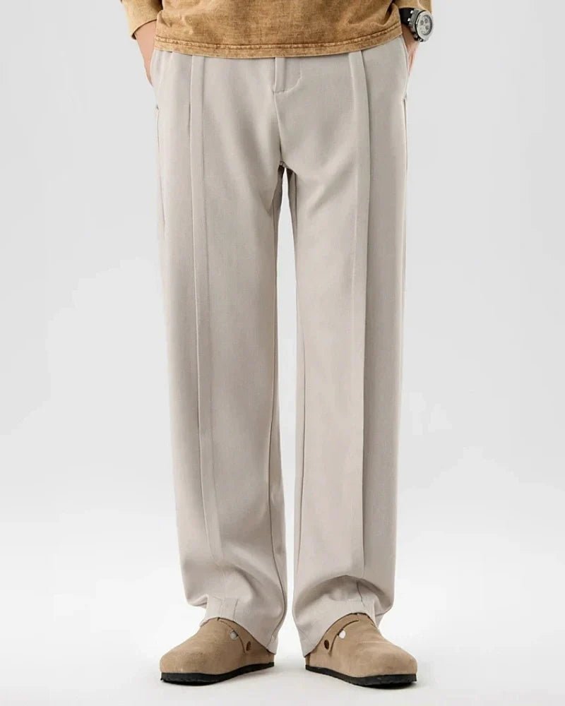 Pantalón con pinzas Lucini - LOVRA DESIGN