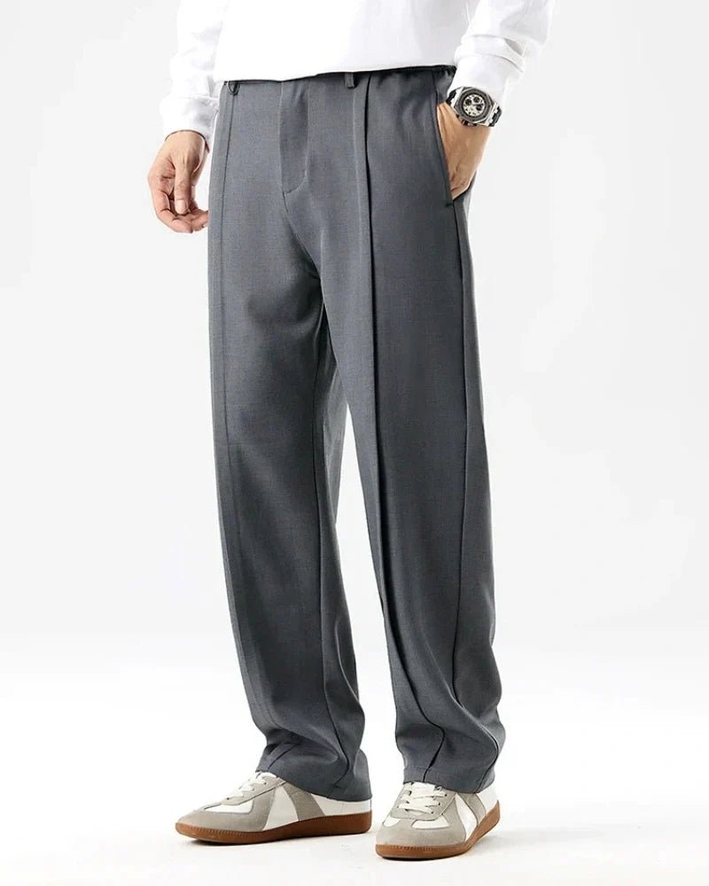Pantalón con pinzas Lucini - LOVRA DESIGN