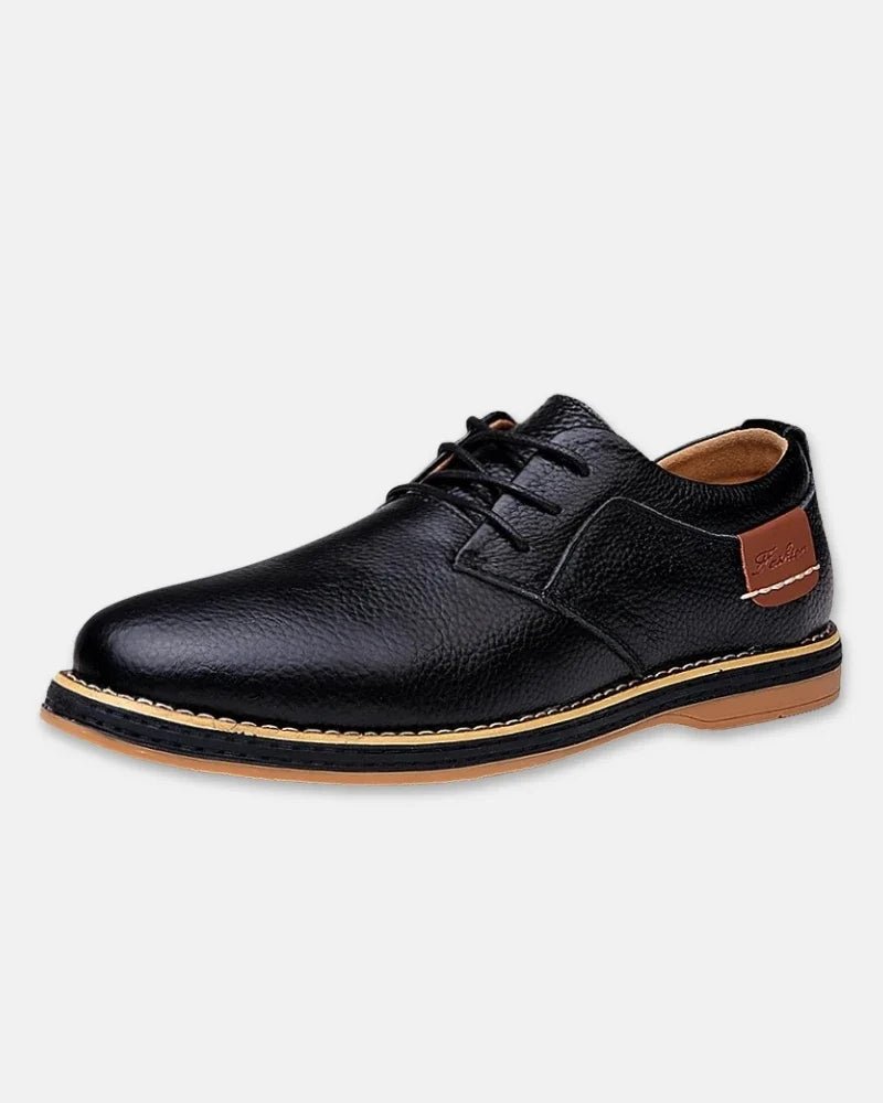 Zapatos de piel auténtica Alfredo - LOVRA DESIGN