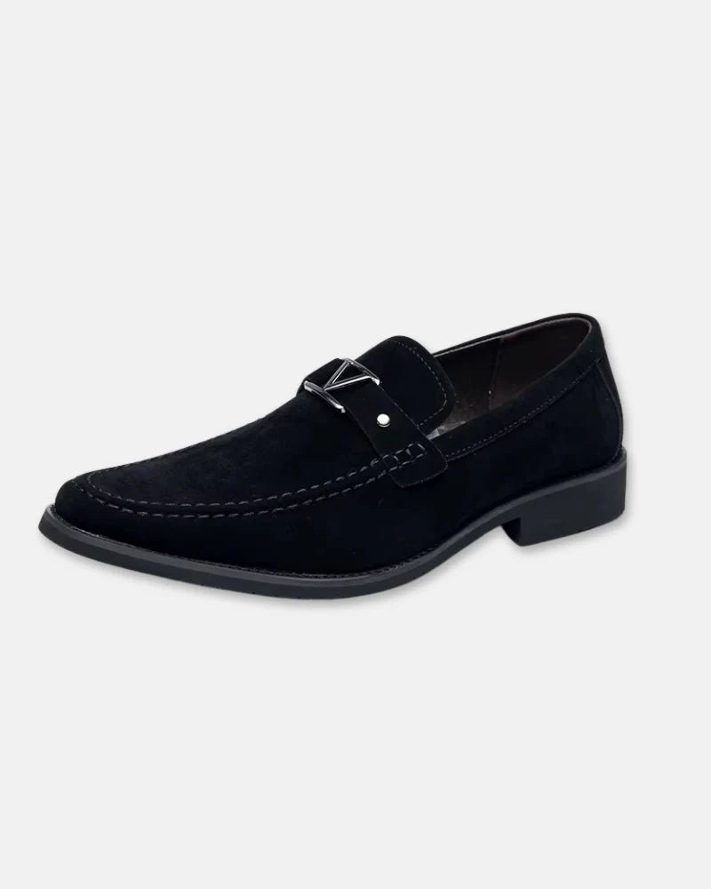 Mocasines de ante con hebilla - LOVRA DESIGN