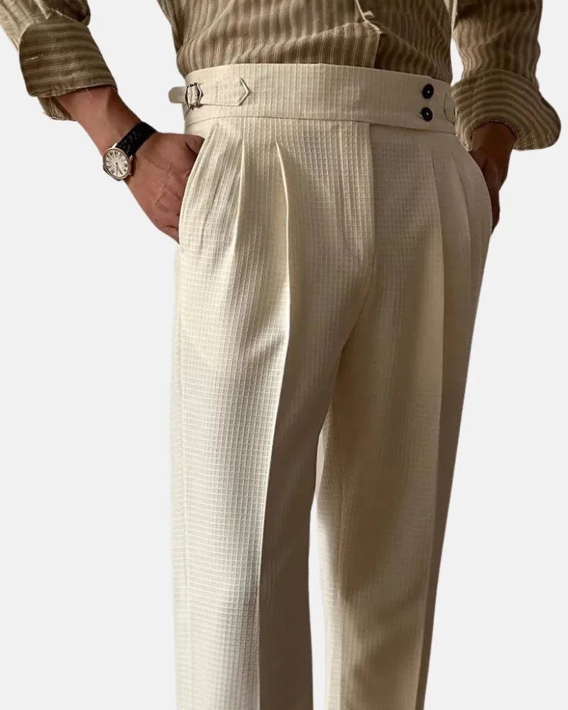 Pantalón jacquard Columbus - LOVRA DESIGN