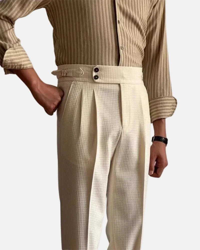 Pantalón jacquard Columbus - LOVRA DESIGN