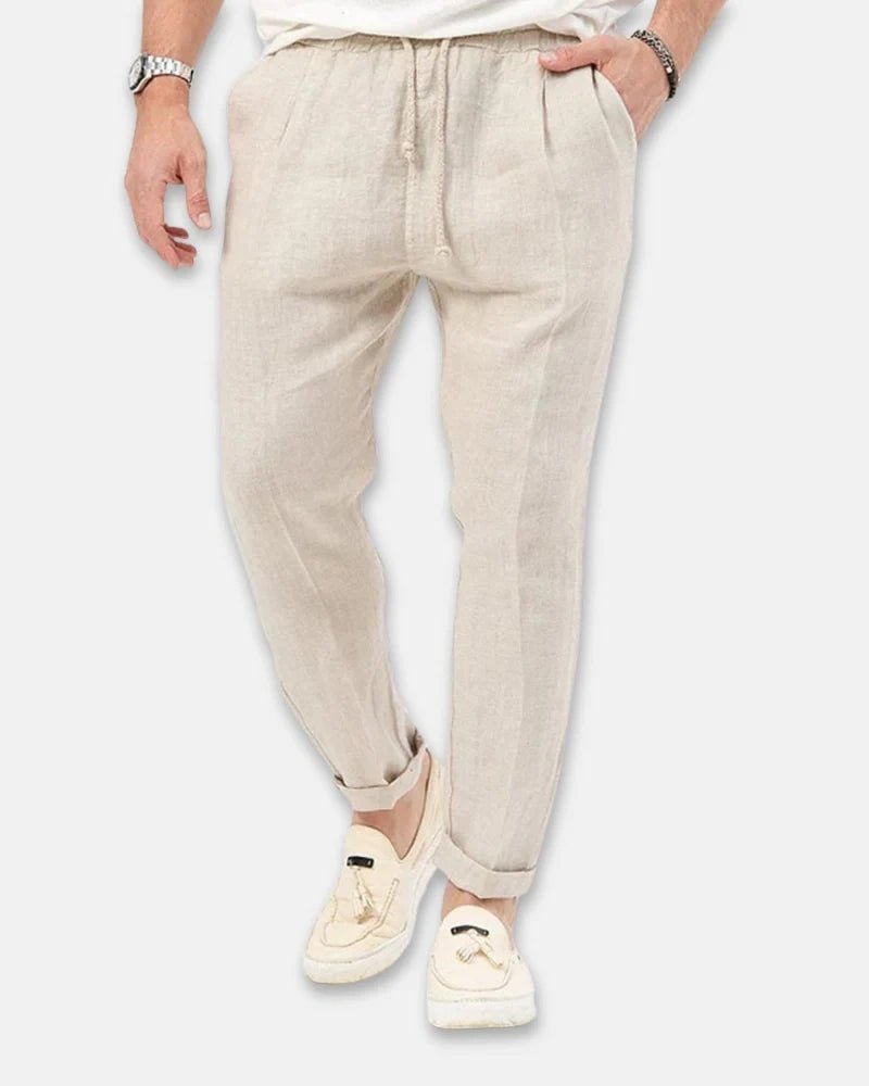 Pantalón de lino ligero Lucien - LOVRA DESIGN