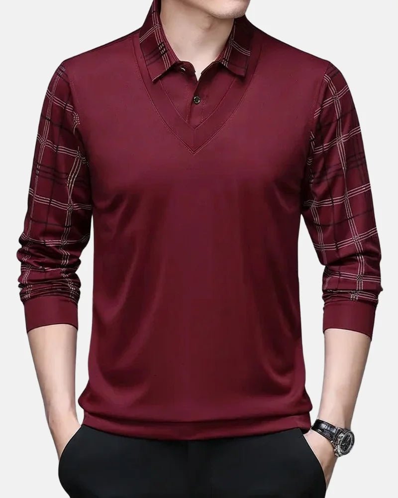 Polo de manga larga Montgomery - LOVRA DESIGN