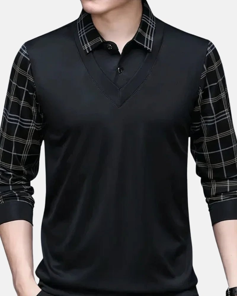 Polo de manga larga Montgomery - LOVRA DESIGN