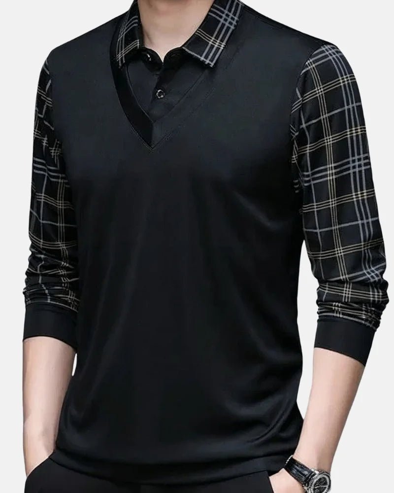 Polo de manga larga Montgomery - LOVRA DESIGN